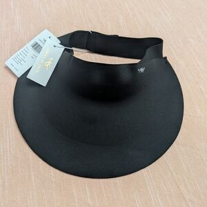 Angel Season Black Wide-brimmed Sun Visor